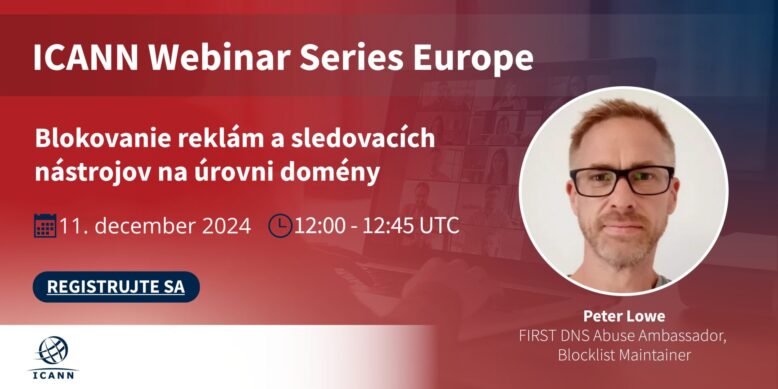 ICANN Webinar 11. december 2024
