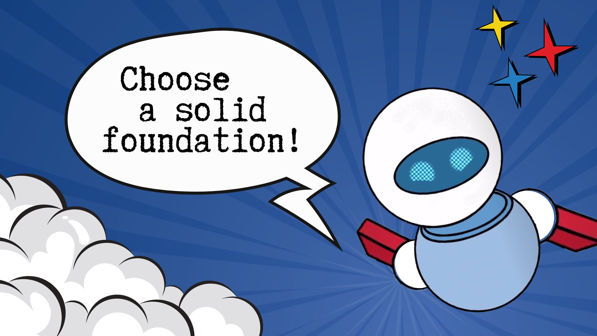 A special price for .sk domain! Take it now! 2 Choose a solid foundation picture