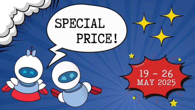 Banner of sk-nic sales campain, May 2025