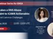 infographic for the webinar from icann