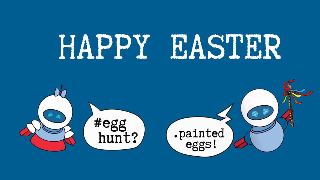 Notice of change in the opening hours during Easter holidays 2025 1 Veľká noc 2025 - anglický banner