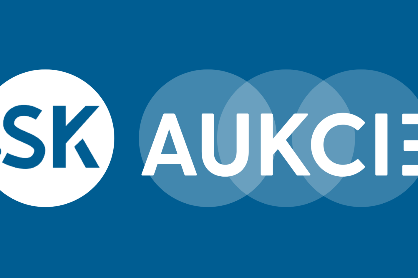 Logo aukcií .sk domén od spoločnosti SK-NIC