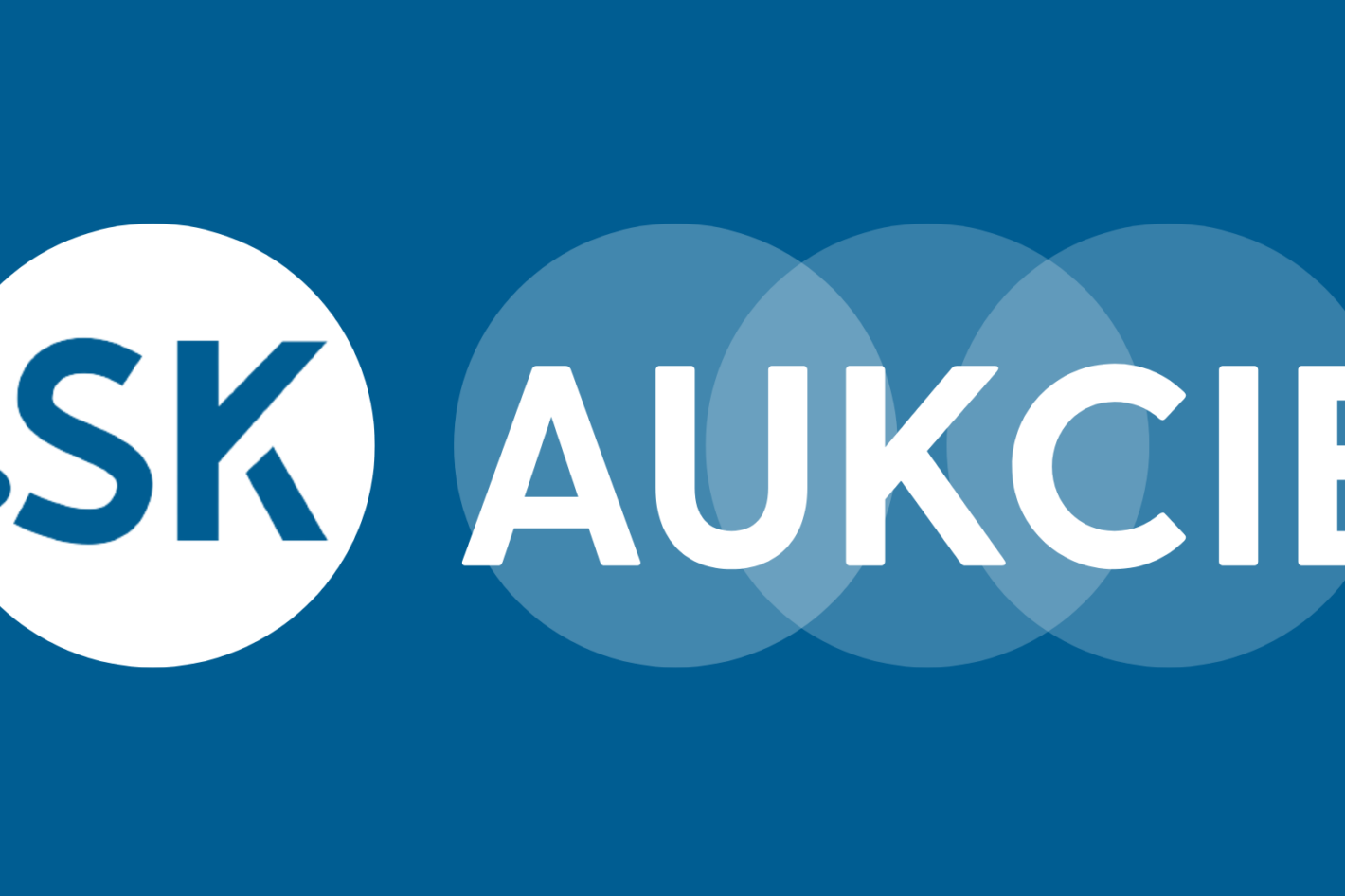 Ilustračný plagát spoločnosti SK-NIC na propagovanie aukcie .sk domén