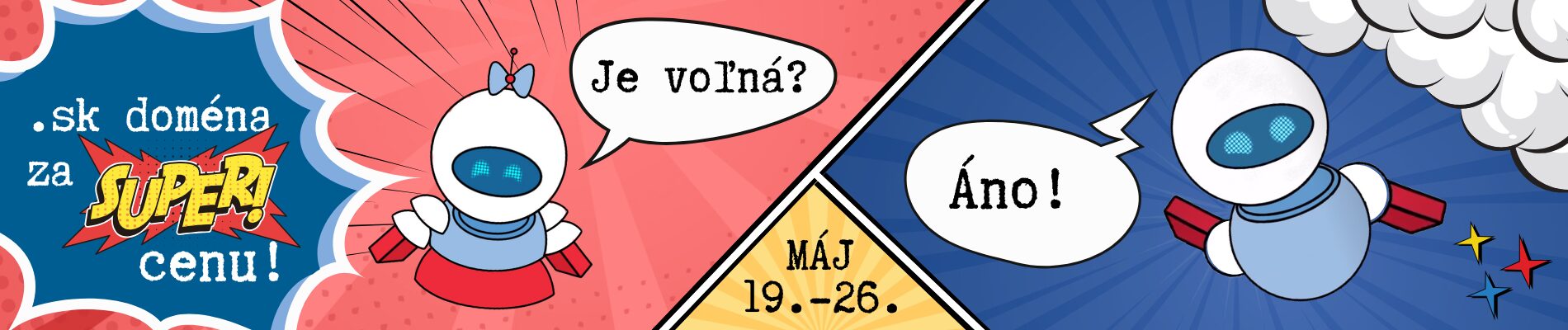 Banner sales kampane doména za výhodnú cenu