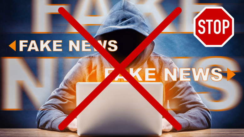 fake news ilustracny