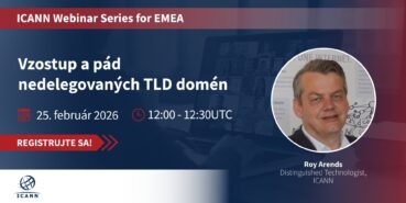 Infografika ku online webináru od spoločnosti ICANN