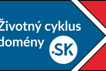 Ilustračný obrázok - životný cyklus .sk domény