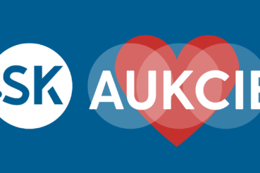 Logo aukcií .sk domén od spoločnosti SK-NIC