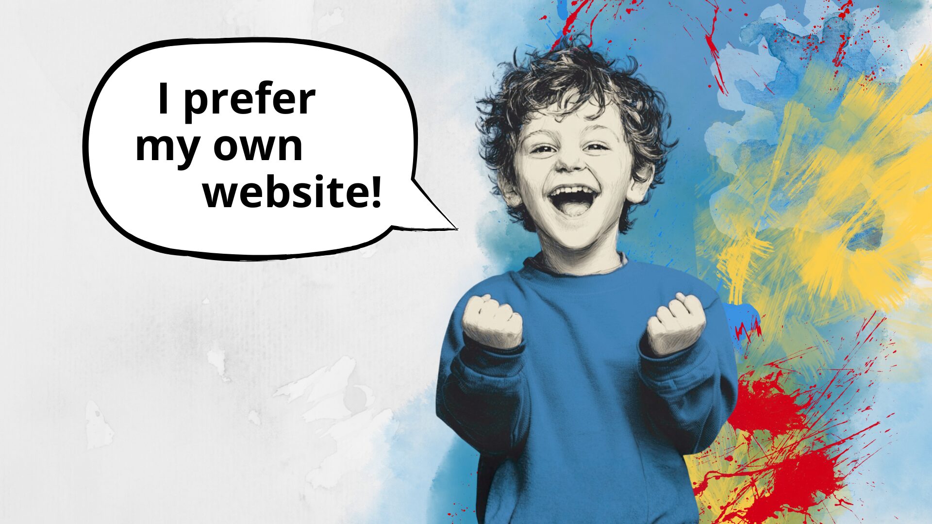 When social media fails, my website keeps going 3 banner - sales kampaň SK-NIC - máj 2026