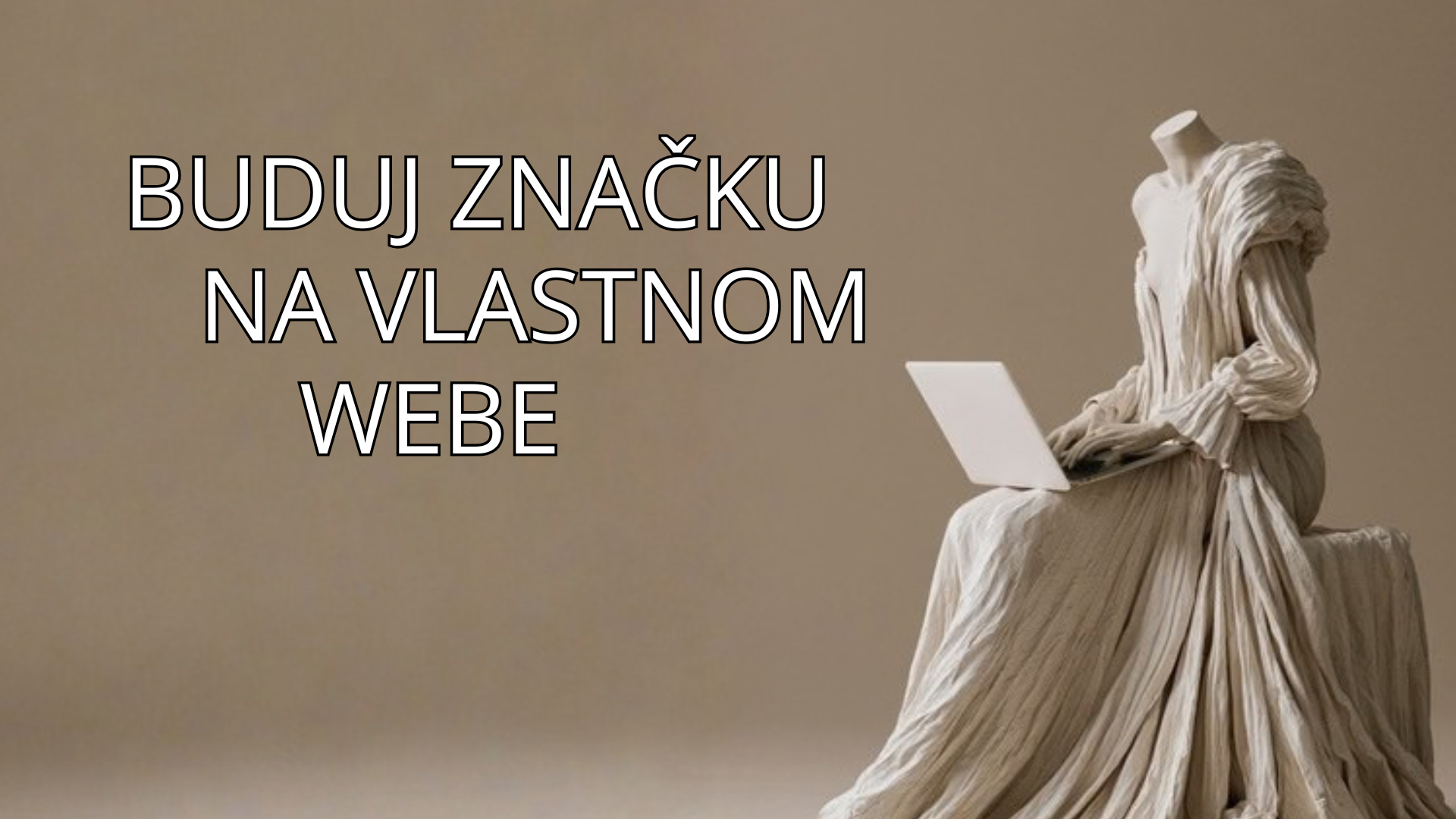 socha bez hlavy - banner sales kampane spoločnosti sk-nic