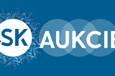 Logo aukcií .sk domén od spoločnosti SK-NIC