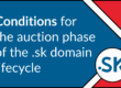 banner - conditions for tha auction phase sk-nic