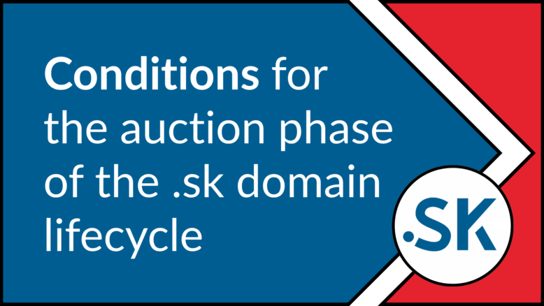 banner - conditions for tha auction phase sk-nic
